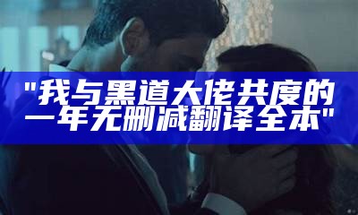 "我与黑道大佬共度的一年无删减翻译全本"