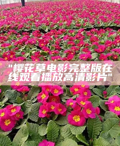 "樱花草电影完整版在线观看播放高清影片"