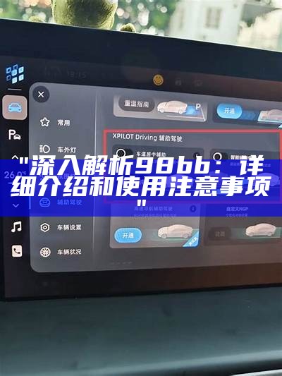 "深入解析98bb：详细介绍和使用注意事项"