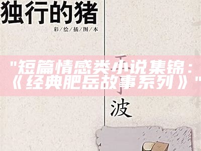 "短篇情感类小说集锦：《经典肥岳故事系列》"