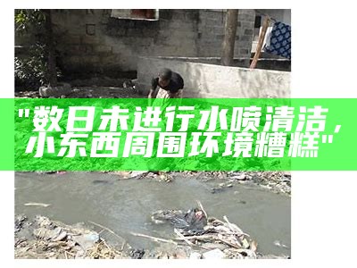 "数日未进行水喷清洁，小东西周围环境糟糕"