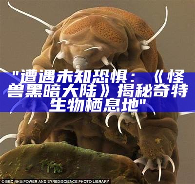 "遭遇未知恐惧：《怪兽黑暗大陆》揭秘奇特生物栖息地"