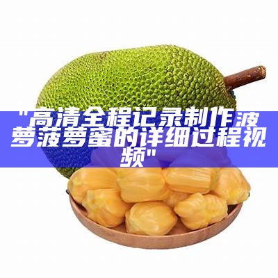 "高清全程记录制作菠萝菠萝蜜的详细过程视频"