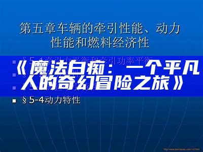 《魔法白痴：一个平凡人的奇幻冒险之旅》