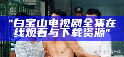 "白宝山电视剧全集在线观看与下载资源"