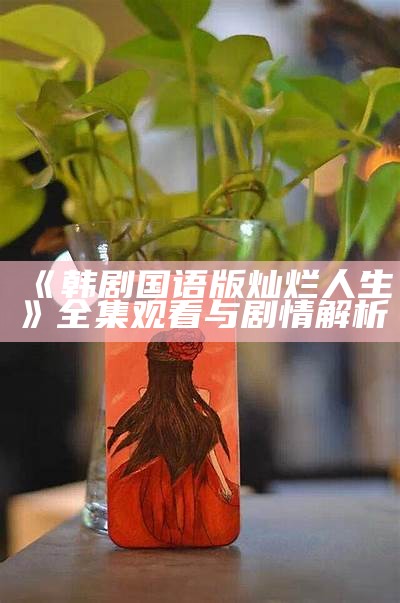 《韩剧国语版灿烂人生》全集观看与剧情解析