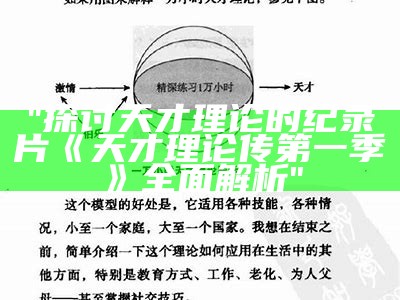 "探讨天才理论的纪录片《天才理论传第一季》全面解析"